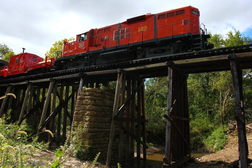 Northbound MRHA Train at Baldwin City, KS